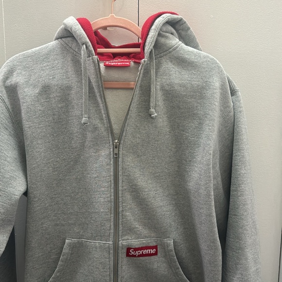 Supreme Double Hood Facemask Zip Up Hooded Sweatshirt - Picture 3 of 10